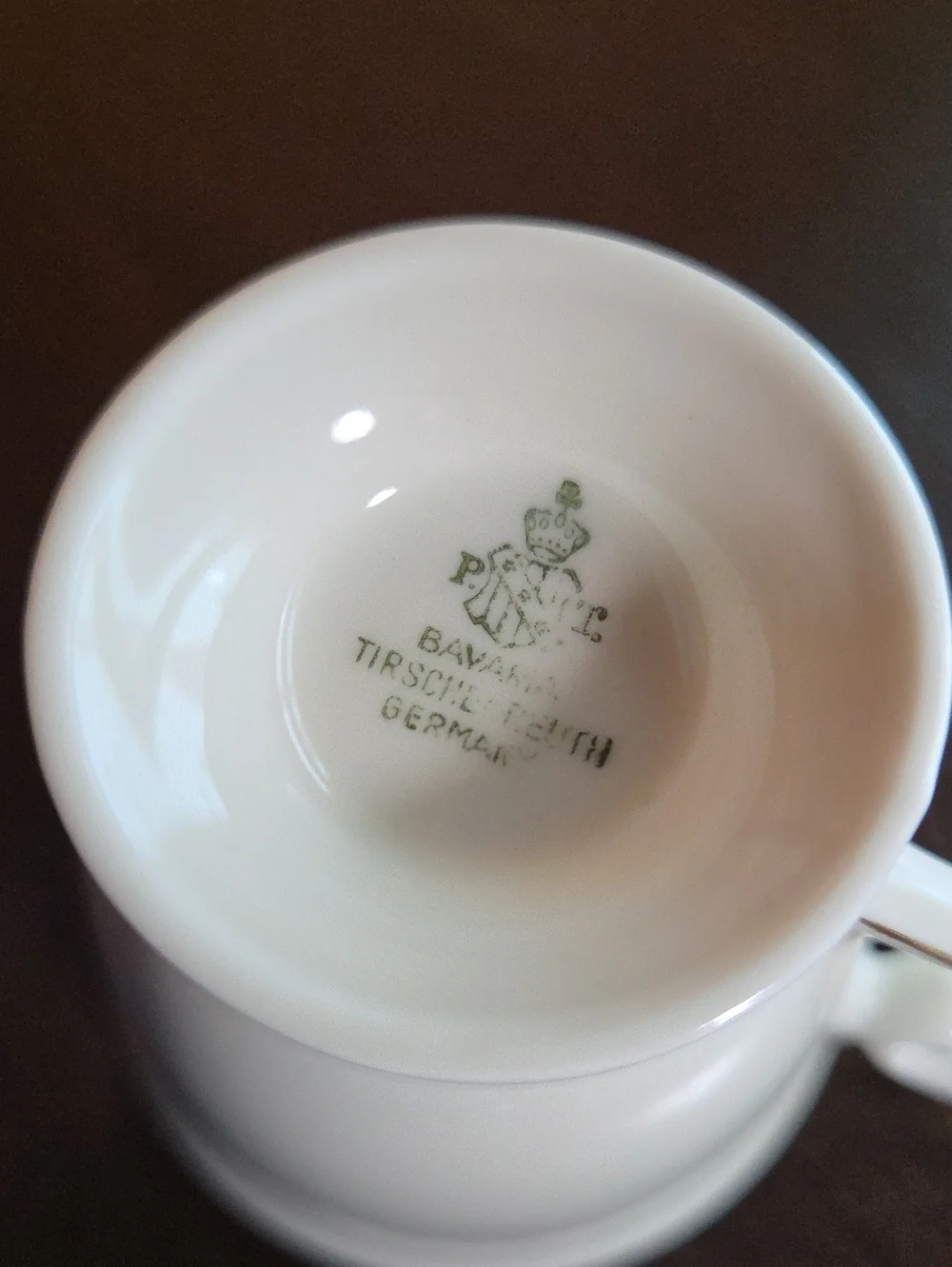 Vintage Berlin Porcelain Souvenir Cup & Saucer